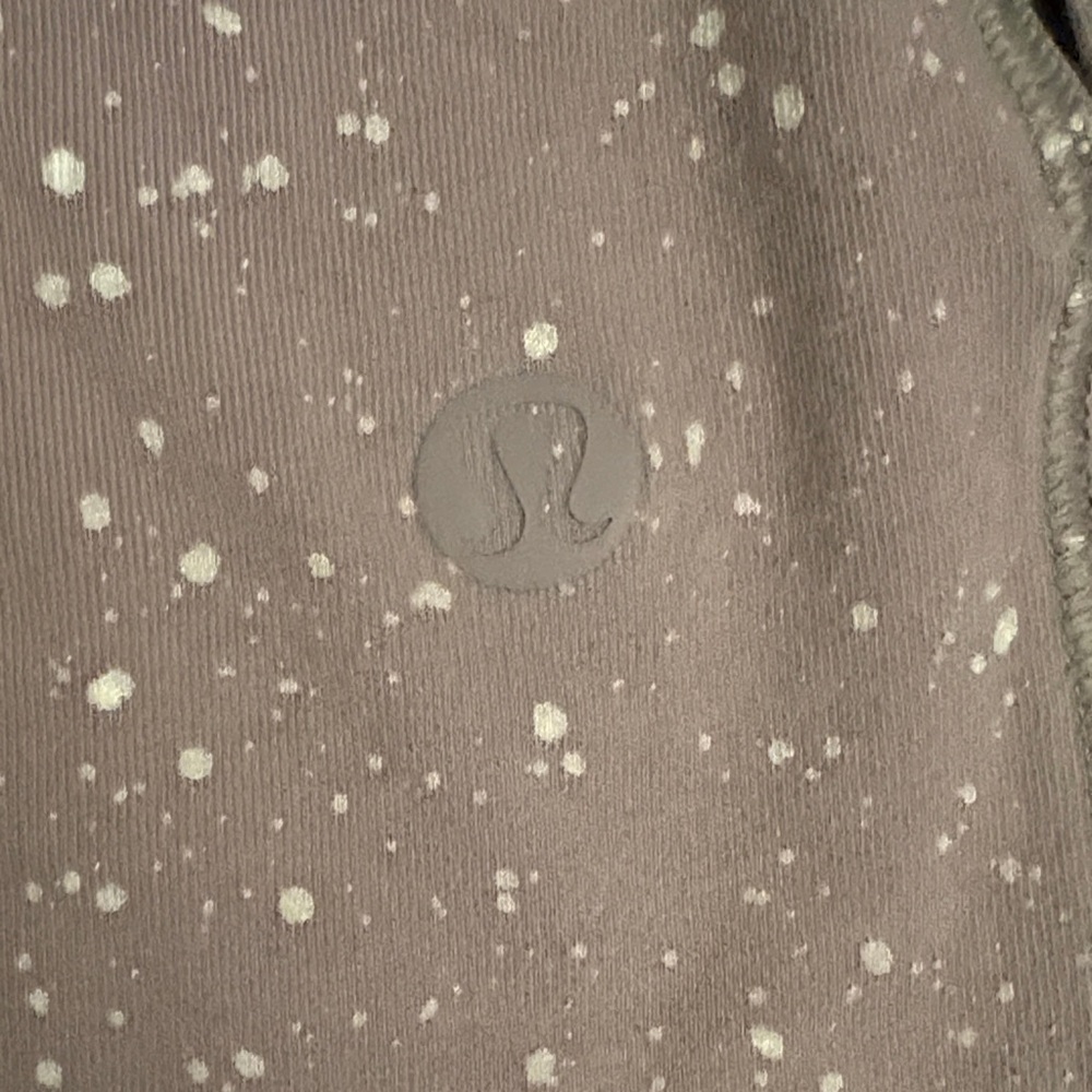 Lululemon Splatter Lavender Wrap Tabk Top - Picture 4 of 4